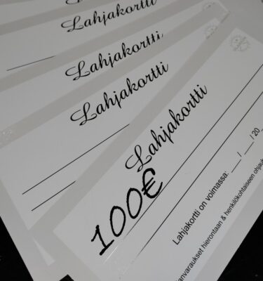 Gift card 100€ sport services