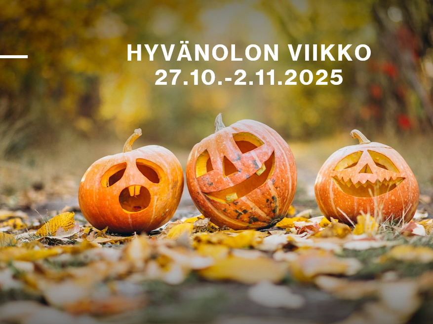 Hyvänolon viikon ohjelma 27.10.-2.11.2025
